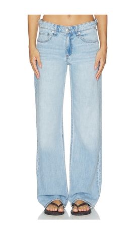 Rag & Bone Rag & Bone Featherweight Cam Full Straight Jeans