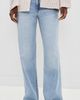 rag & bone rag & bone Featherweight Saige Full Straight Jeans Moon - 2