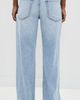 rag & bone rag & bone Featherweight Saige Full Straight Jeans Moon - 3