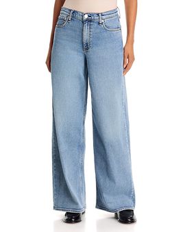 Rag & Bone rag & bone Featherweight Sofie Wide Leg Jeans in Margo