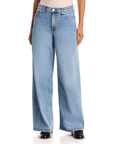 Rag & Bone rag & bone Featherweight Sofie Wide Leg Jeans in Margo