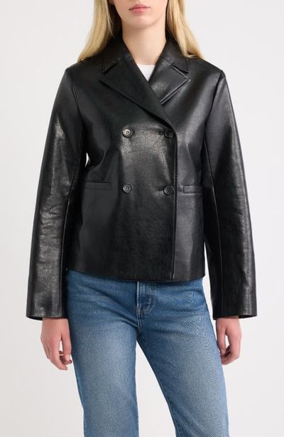 rag & bone rag & bone Finley Faux Leather Coat