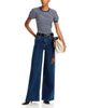 Rag & Bone rag & bone Flexi Sofie High Rise Wide Leg Jeans in Wellbrook - 2