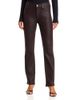Rag & Bone rag & bone Flexi Wren Mid Rise Slim Jeans in Coated Brown - 1