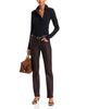 Rag & Bone rag & bone Flexi Wren Mid Rise Slim Jeans in Coated Brown - 2