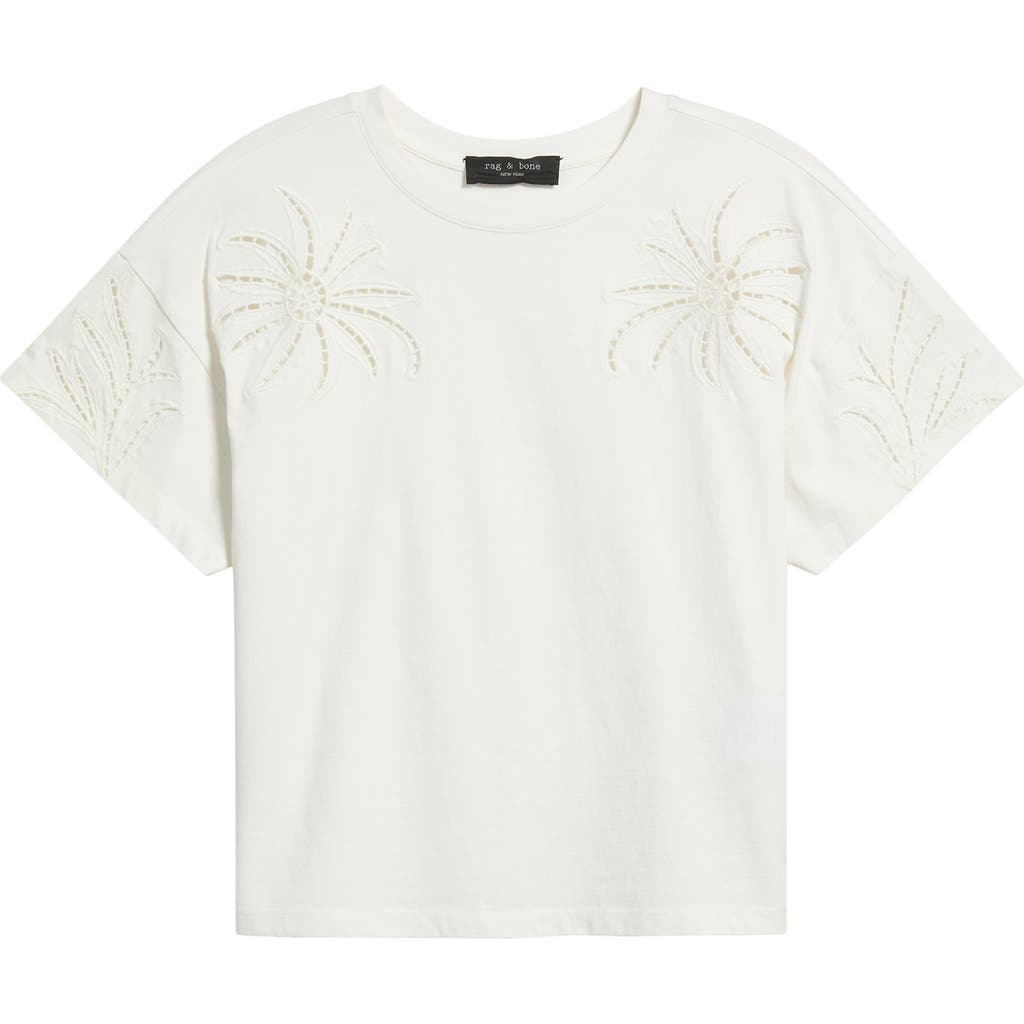 rag & bone rag & bone Floral Cutout T-Shirt