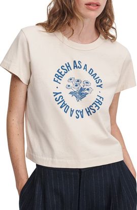 rag & bone rag & bone Fresh as a Daisy Graphic Tee