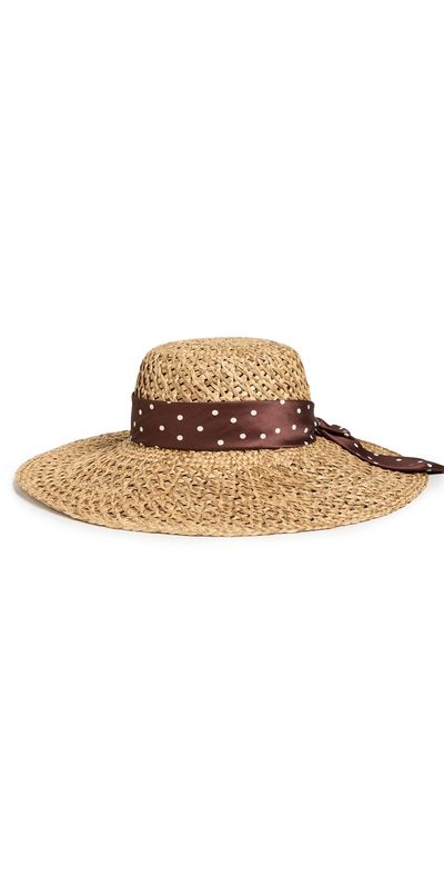 rag & bone rag & bone Garden Straw Hat Natural Brown
