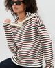 rag & bone rag & bone Georgie Half Zip Sweater ivrmt - 2