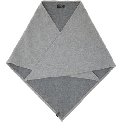 rag & bone rag & bone Gray Kristie Reversible Triangle Shawl