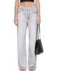 rag & bone rag & bone Gray rb Miramar Drawstring Wide-Leg Jeans - 1