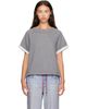 rag & bone rag & bone Gray Vintage Terry T-shirt - 1
