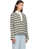rag & bone rag & bone Green Kelly Boxy Striped Long-Sleeve Polo - 2