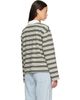 rag & bone rag & bone Green Kelly Boxy Striped Long-Sleeve Polo - 3