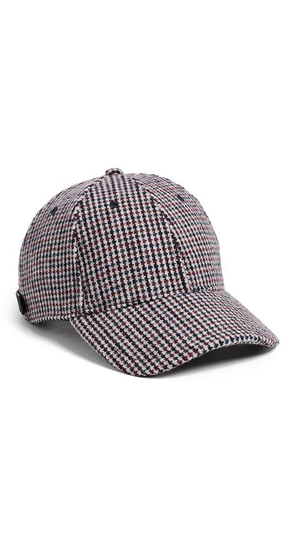rag & bone rag & bone Harlow Baseball Cap Mable Plaid One