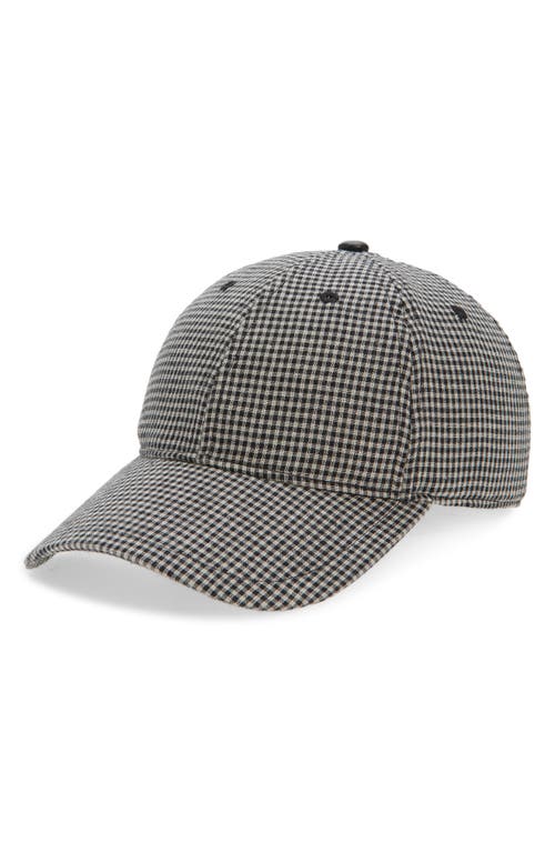 rag & bone rag & bone Harlow Gingham Baseball Cap