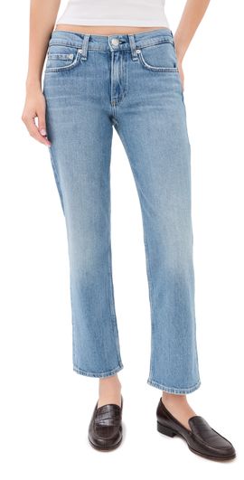 rag & bone rag & bone Harlow Low Rise Ankle Straight Jeans Sherman