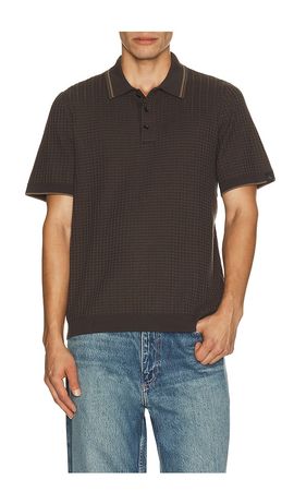 Rag & Bone Rag & Bone Harvey Rib Polo Shirt