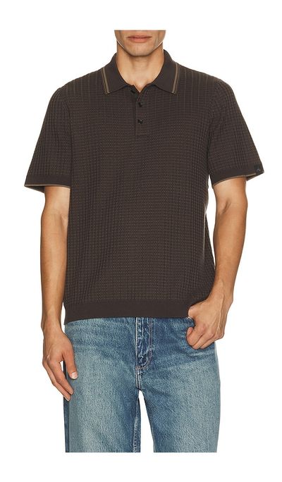 Rag & Bone Rag & Bone Harvey Rib Polo Shirt