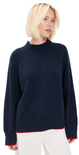 rag & bone rag & bone Hazel Roll Neck Sweater Navy