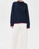 rag & bone rag & bone Hazel Roll Neck Sweater Navy - 5