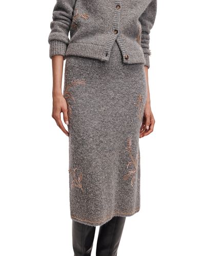 Rag & Bone rag & bone Iris Beaded Pencil Skirt