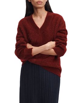 Rag & Bone rag & bone Jada Brushed Cashmere V Neck Sweater