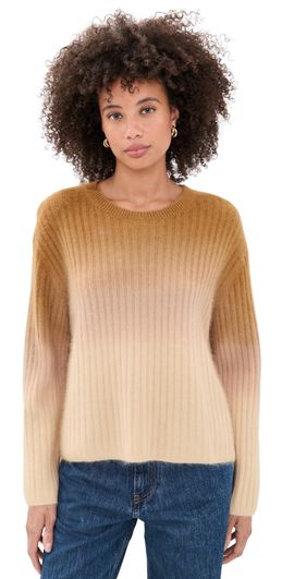 rag & bone rag & bone Jane Brushed Ombre Crew Cammt
