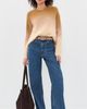 rag & bone rag & bone Jane Brushed Ombre Crew Cammt - 6