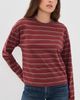 rag & bone rag & bone Kelly Stripe Boxy Tee Pommt - 3
