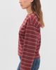 rag & bone rag & bone Kelly Stripe Boxy Tee Pommt - 5