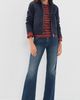 rag & bone rag & bone Kelly Stripe Boxy Tee Pommt - 6