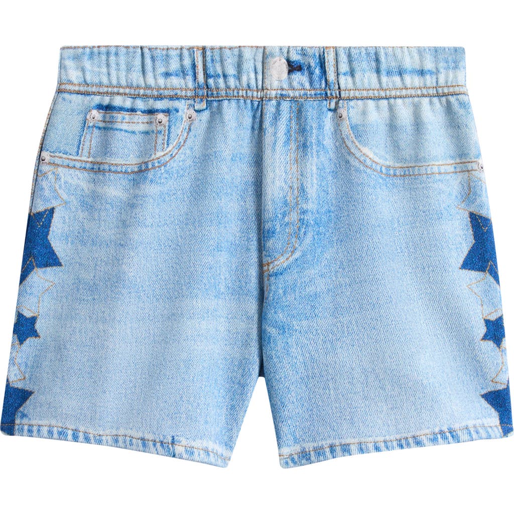 rag & bone rag & bone Kids' Miramar Terry Star Shorts