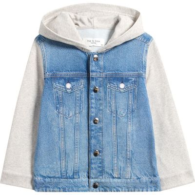 rag & bone rag & bone Kids' rb Miramar Mini Mixed Media Jacket