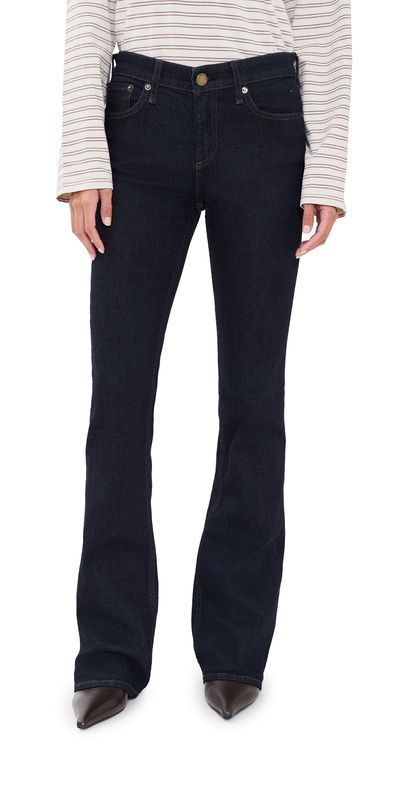 rag & bone rag & bone Kinsley Full Bootcut Jeans darkrinse