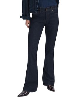 Rag & Bone rag & bone Kinsley Low Rise Full Bootcut Jeans in Dark Rinse