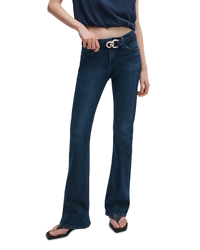 Rag & Bone rag & bone Kinsley Mid Rise Full Bootcut Jeans in Lulu