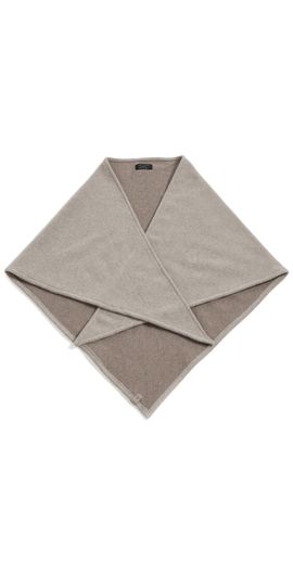 rag & bone rag & bone Kristie Triangle Shawl Dark Sand Multi One