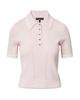 Rag & Bone rag & bone Laurie Tipped Short Sleeve Polo Sweater - 5