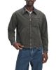 Rag & Bone rag & bone Leather Collar Cotton Denim Workwear Jacket - 1