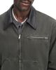 Rag & Bone rag & bone Leather Collar Cotton Denim Workwear Jacket - 4