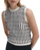 Rag & Bone rag & bone Leslie Stripe Vest - 1