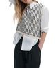 Rag & Bone rag & bone Leslie Stripe Vest - 5