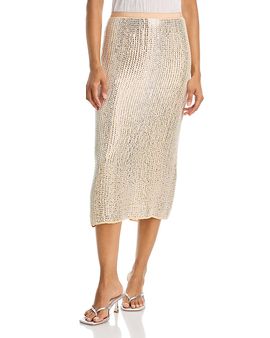 Rag & Bone rag & bone Lili Beaded Midi Skirt