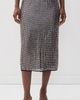 rag & bone rag & bone Lili Sequined Skirt Chocolate - 2