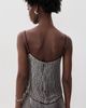 rag & bone rag & bone Lili Sequined Tank Chocolate - 3