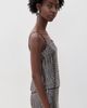rag & bone rag & bone Lili Sequined Tank Chocolate - 4