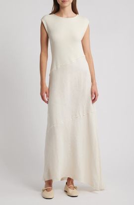 rag & bone rag & bone Lina Cap Sleeve Maxi Dress