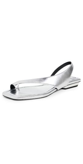 rag & bone rag & bone Liv Flat Sandals silvr
