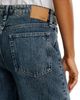 Rag & Bone rag & bone Logan Cotton High Rise Wide Leg Jeans in Kingston - 5